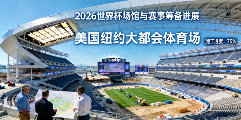 2026世界杯场馆与赛事筹备进展 - 美国纽约大都会体育场